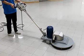 Buffing And Polishing Floors